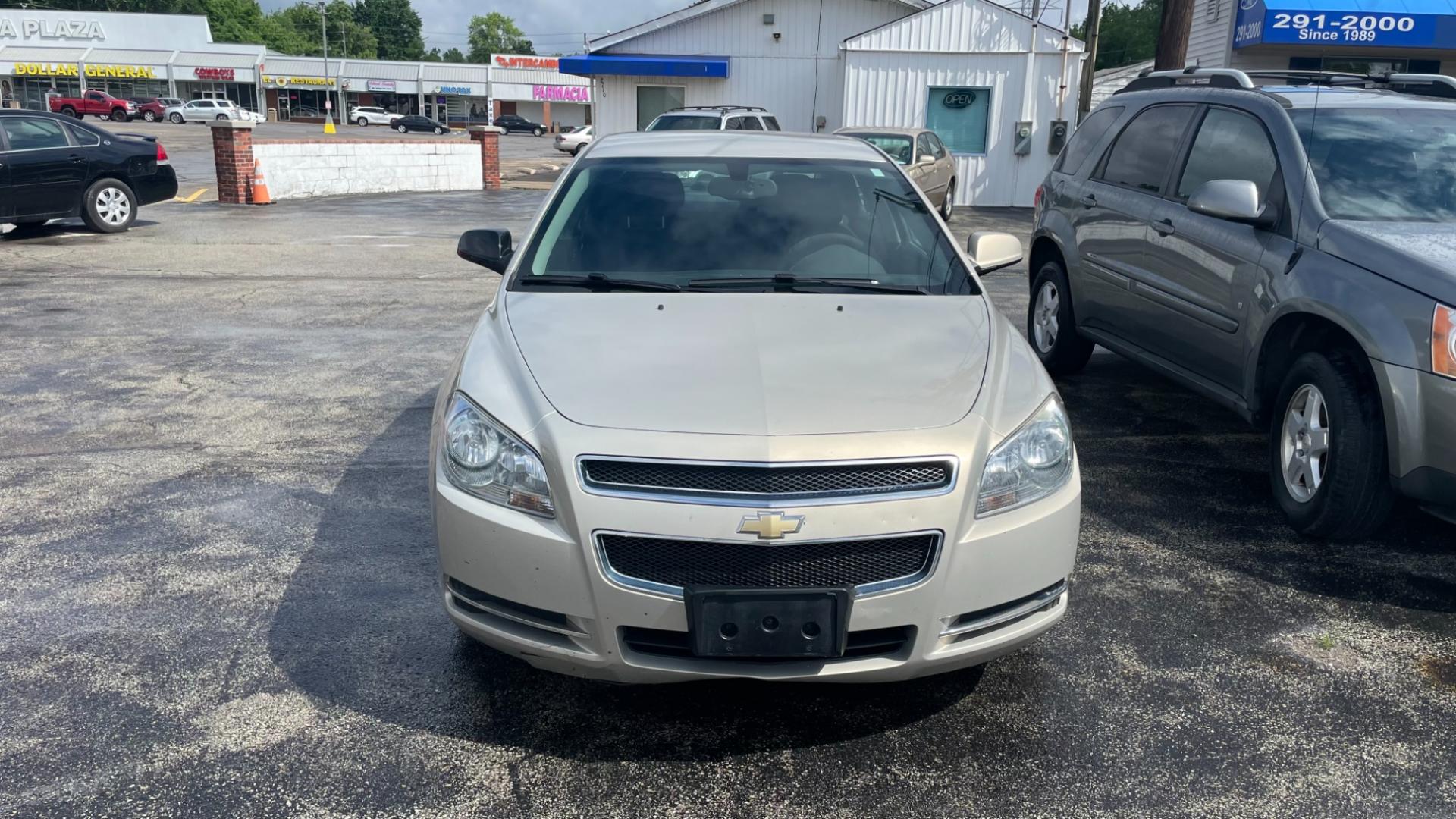 2012 Gold /GRAY Chevrolet Malibu 1LT (1G1ZC5E0XCF) with an 2.4L L4 DOHC 16V engine, 6-Speed Automatic transmission, located at 2710A Westlane Rd., Indianapolis, IN, 46268, (317) 291-2000, 39.885670, -86.208160 - Photo#2